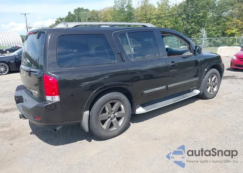2014 Nissan Armada Platinum z USA, uszkodzony, nr VIN 5N1AA0NE2EN603270